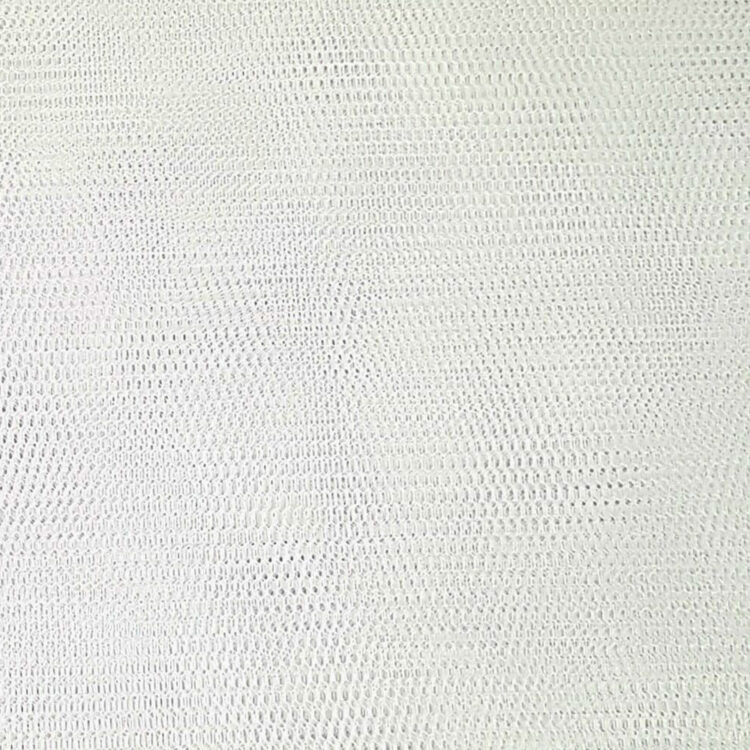 3 meter wide Italian Net (contains Formaldehyde)- white- 40 Denier.