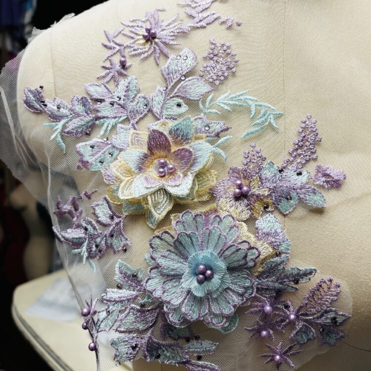 Julie Sew-On Appliqué Patches (Various Colours, 35cm x 27cm) - 6