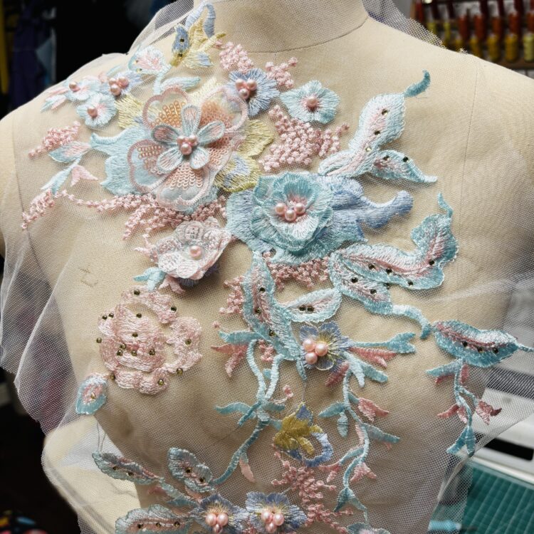 Julie Sew-On Appliqué Patches (Various Colours, 35cm x 27cm) - 7