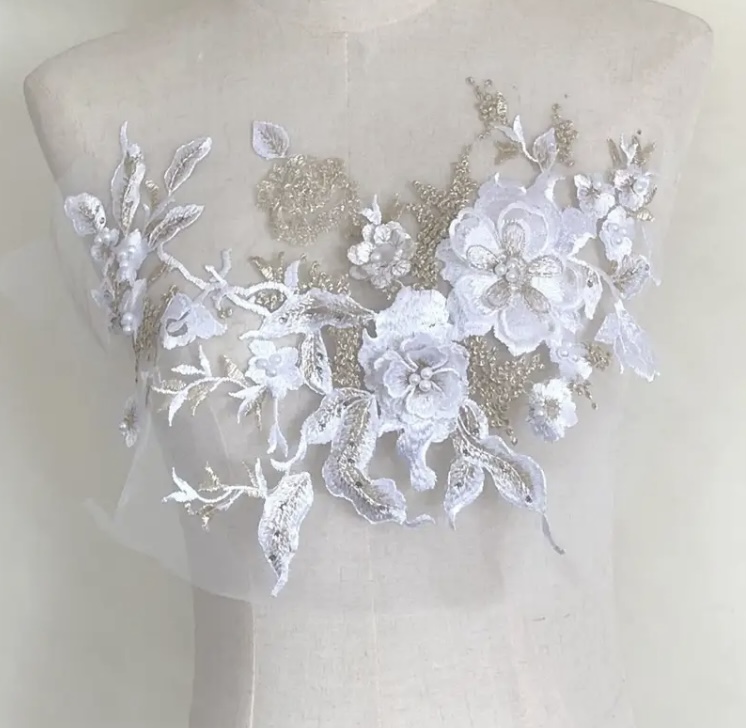 Julie Sew-On Appliqué Patches (Various Colours, 35cm x 27cm) - 10