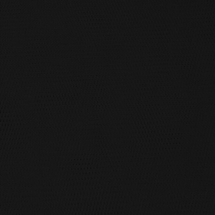 29 gsm Stiff Tutu Net contains Formaldehyde 1.5 meters wide - Jett Black, 1 Meter