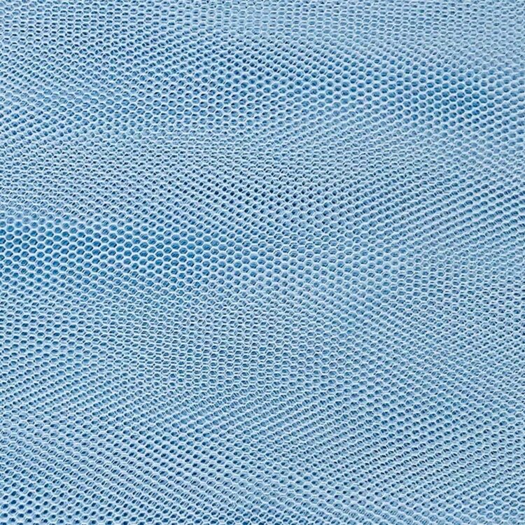 3 meter wide Italian Net (contains Formaldehyde)  Azzurro Baby Blue - 40 Denier