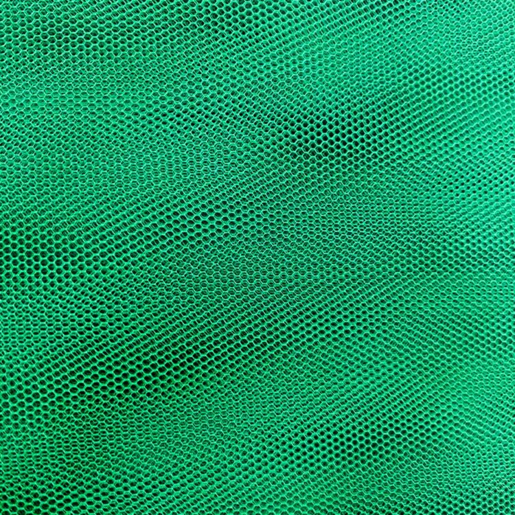 29 gsm Stiff Tutu Net contains Formaldehyde 1.5 meters wide - Green, 1 Meter