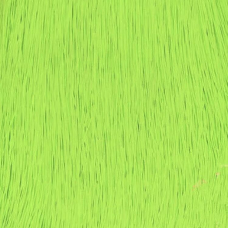 Stretch Fringing 30cm - Flo Green