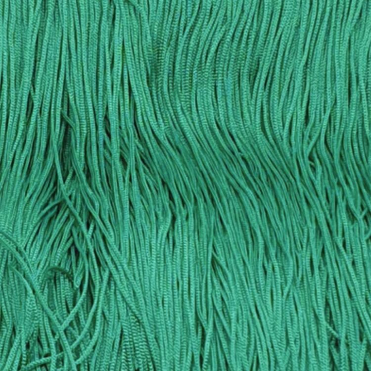 Stretch Fringing 30cm - Emerald