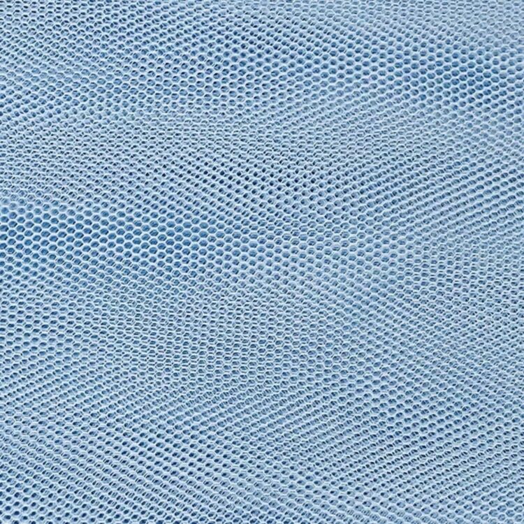 Italian Net (contains Formaldehyde, 150cm Wide) - Azzurro Baby Blue - 40 Denier