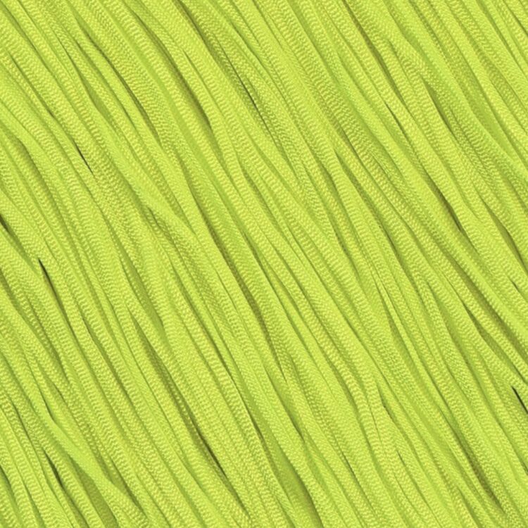 Stretch Fringing 30cm - Flo Yellow