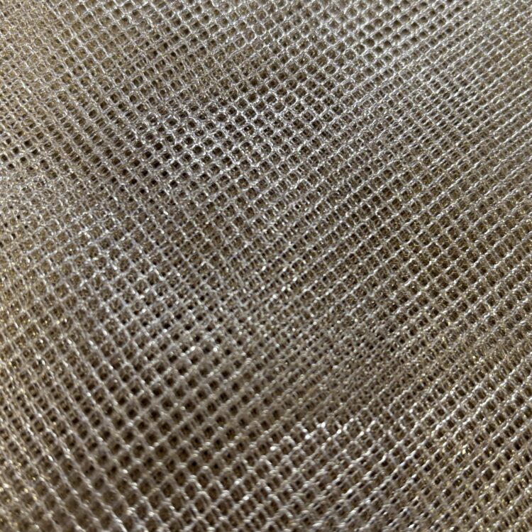 Italian Metallic gold soft Tulle