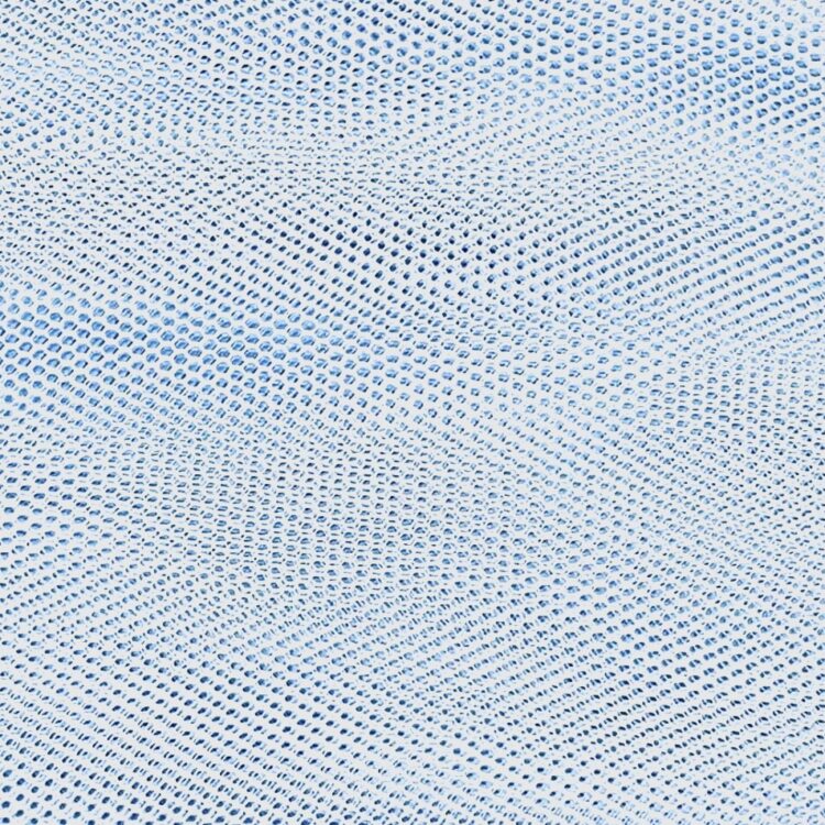 3 meter wide Italian net (contains Formaldehyde) Cielo Pale Blue - 40 Denier