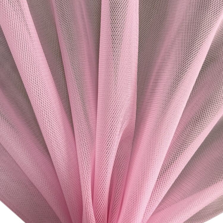 Italian Net (Contains Formaldehyde, 150cm Wide) -Dark Pink -  40 Denier