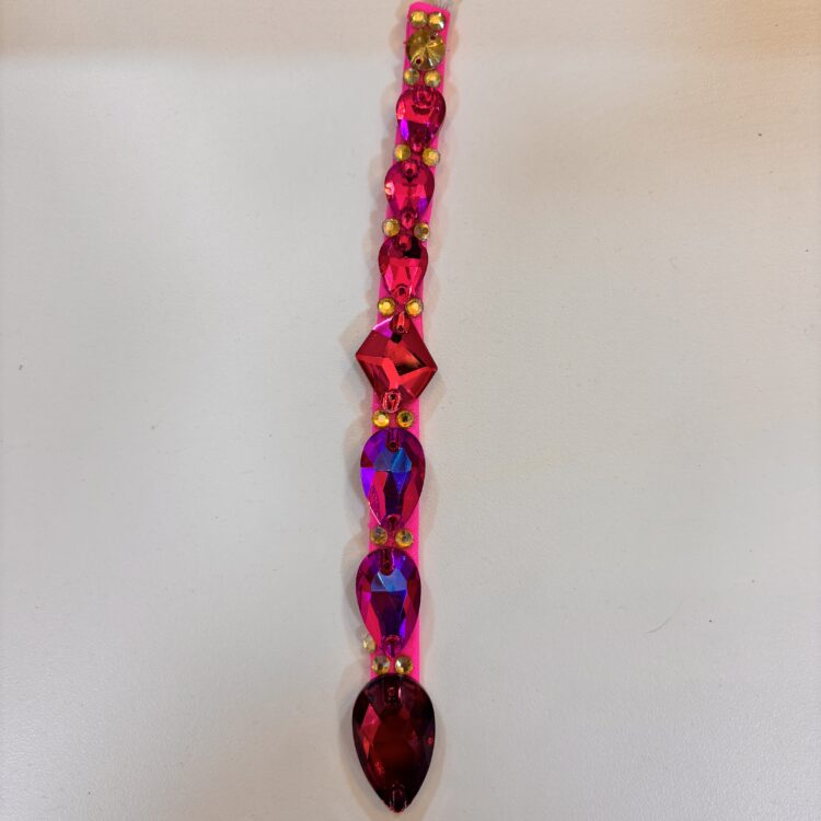 Sparkling rhinestone hair strip