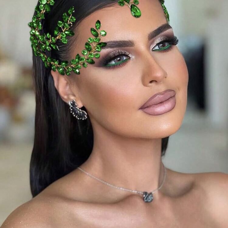 Green Hair Accessory