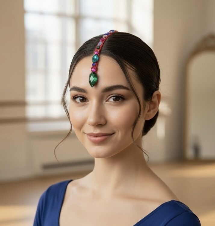 Sparkling rhinestone hair strip