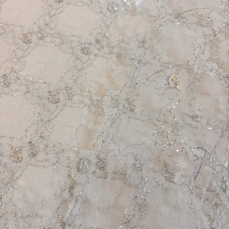 'I'm So Fancy"Bridal  Fabulous Silver Tulle - 150cm wide