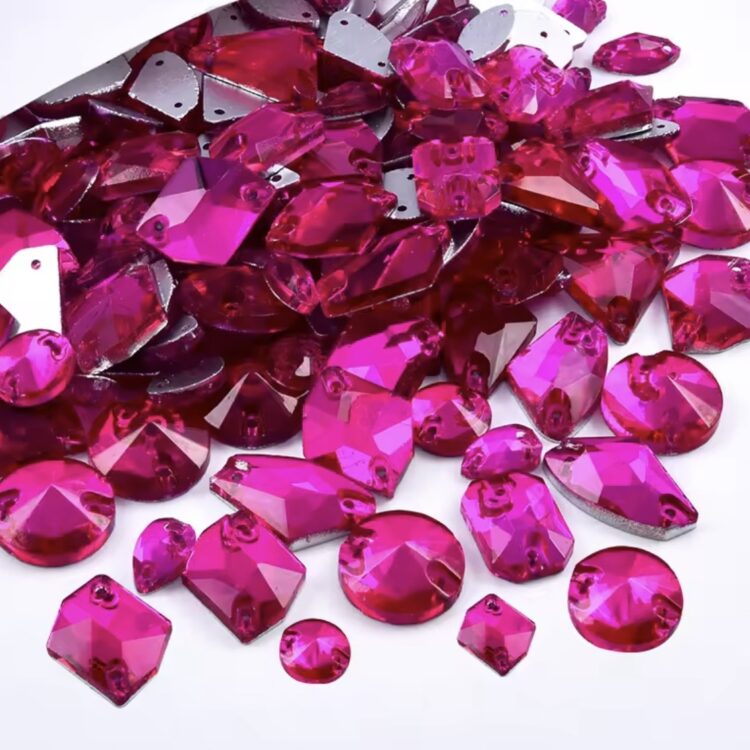 large mixed stones - Rose