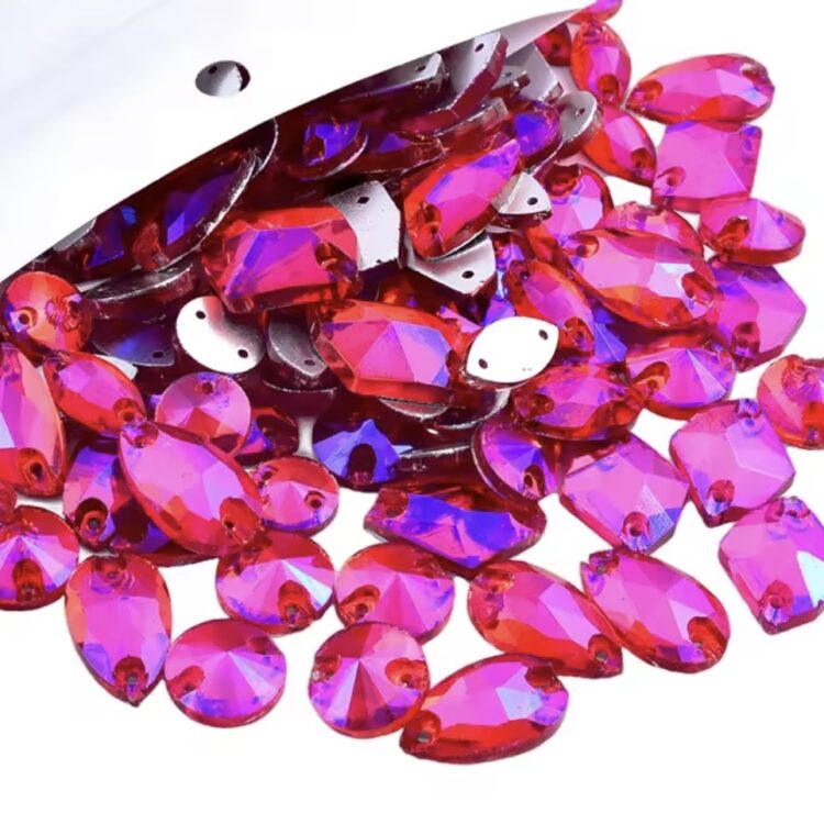 Large Mixed Stones - Rose AB