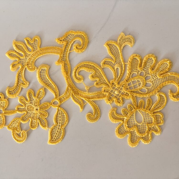 Canary Yellow patch- 9" x 6"