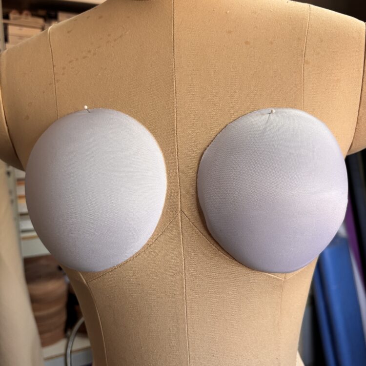 Bra Cups - white - one size
