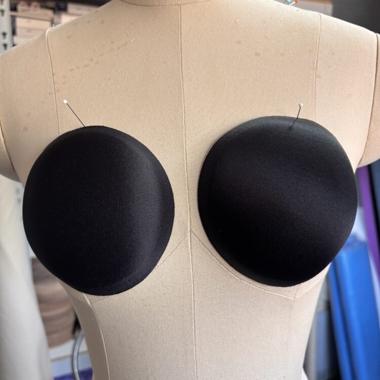 Bra Cups - black - one size